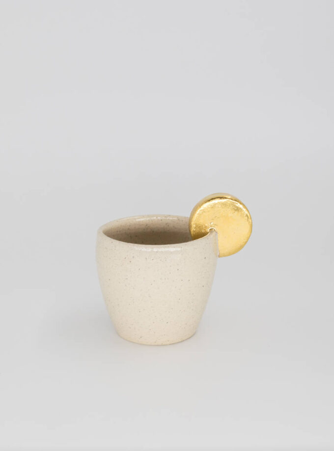 Small espresso cup with handle Ypsilotera