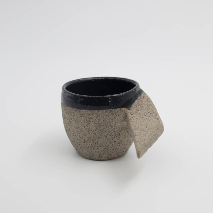 Small espresso cup with handle Doupiani