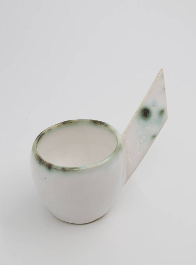 Small espresso cup with handle Aya