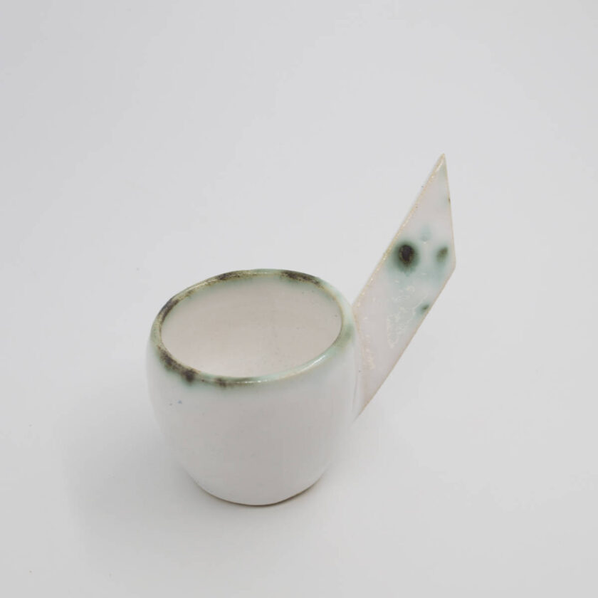 Small espresso cup with handle Aya