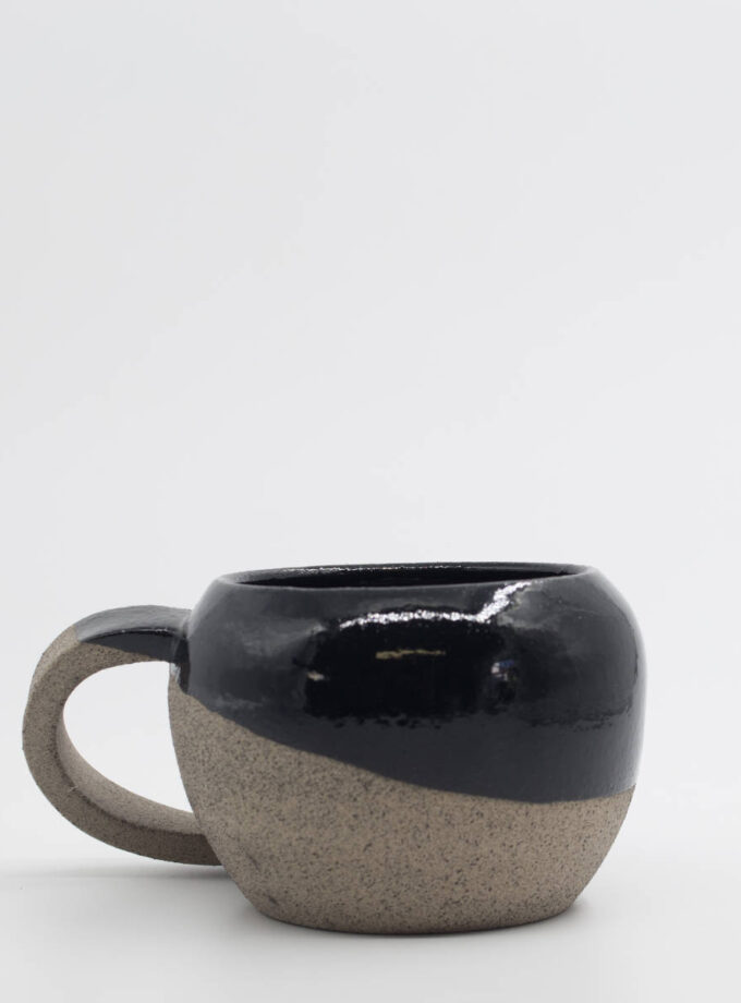 Round cup with handle Doupiani