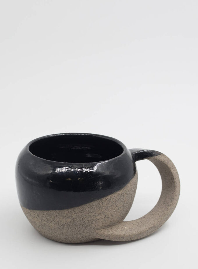 Round cup with handle Doupiani